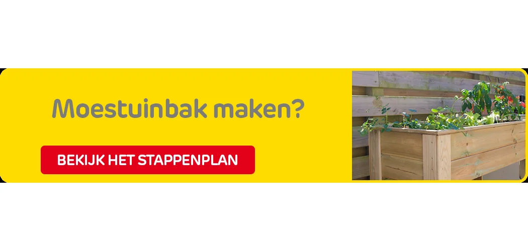Stappenplan moestuinbak maken